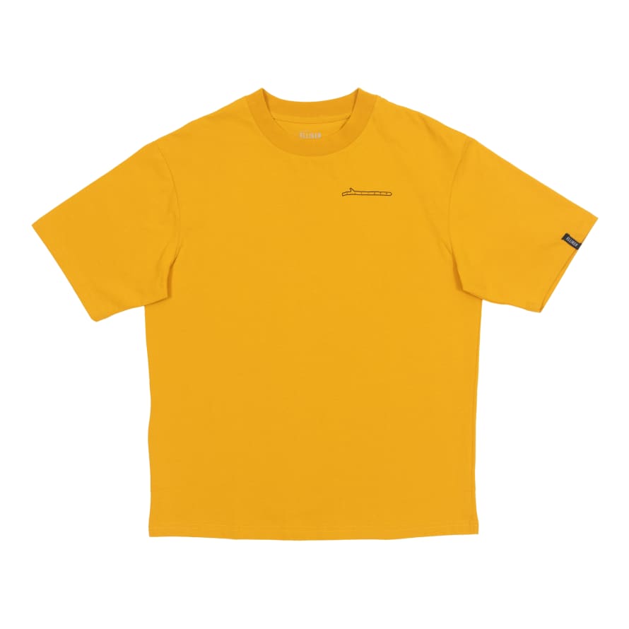 Elliker Rill Stick Graphic T-shirt In Yellow