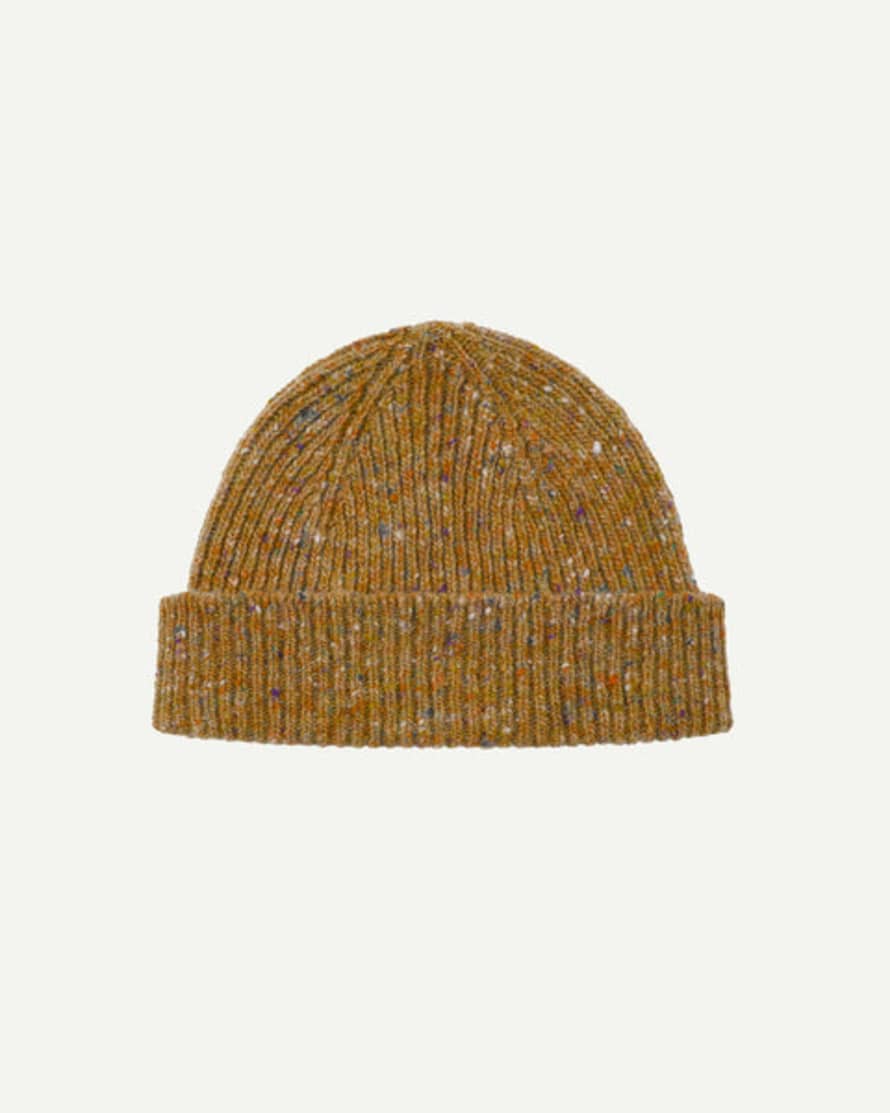 USKEES Speckled Donegal Wool Hat - Butterscotch