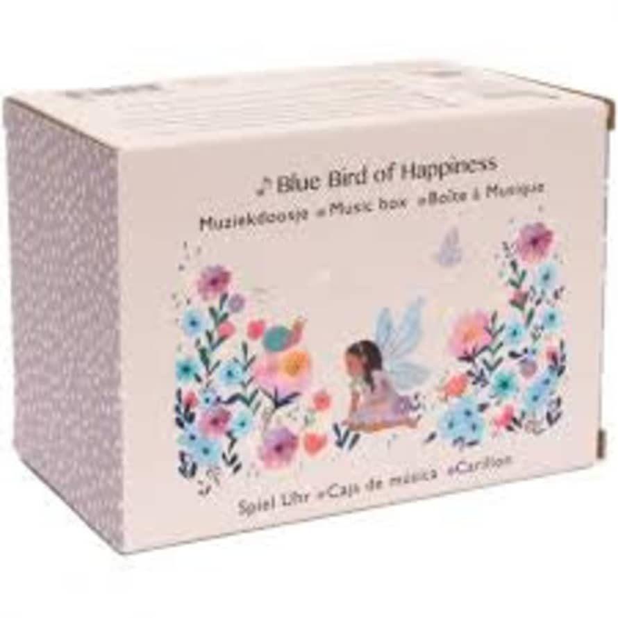 Petit Monkey Blue Bird Of Happiness - Music Box