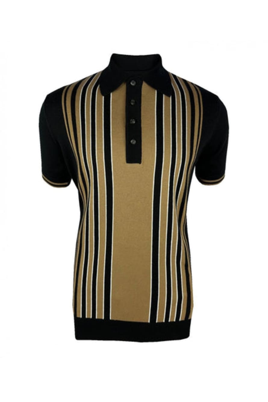 Trojan Stripe Front Panel Polo Tr/8914