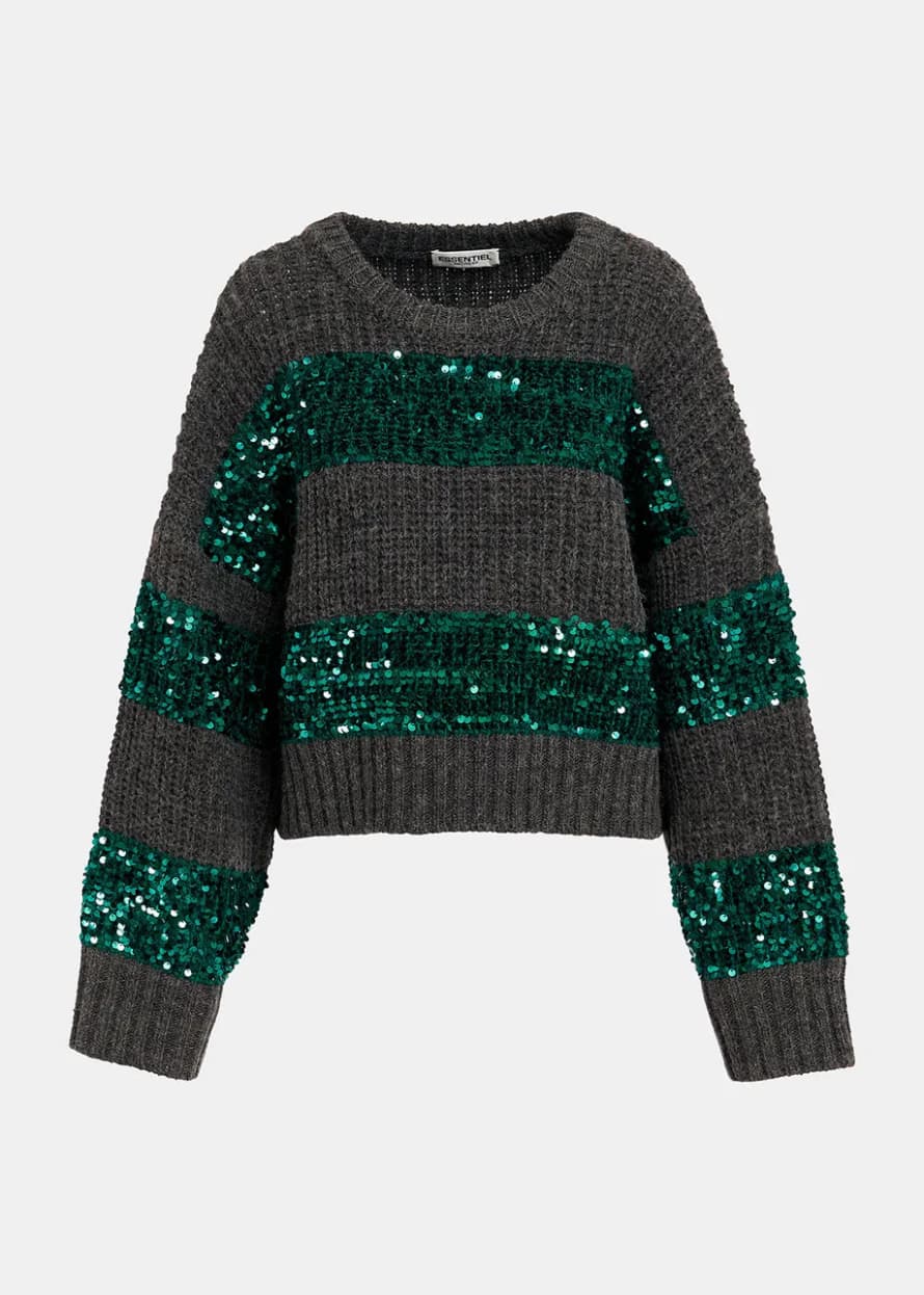 Essentiel Antwerp Group Sequin Pullover