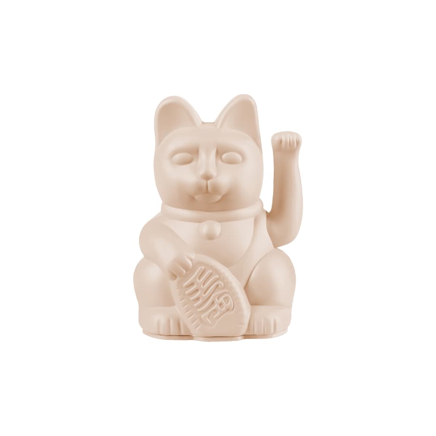 Donkey Mini Ochre Waving Lucky Cat