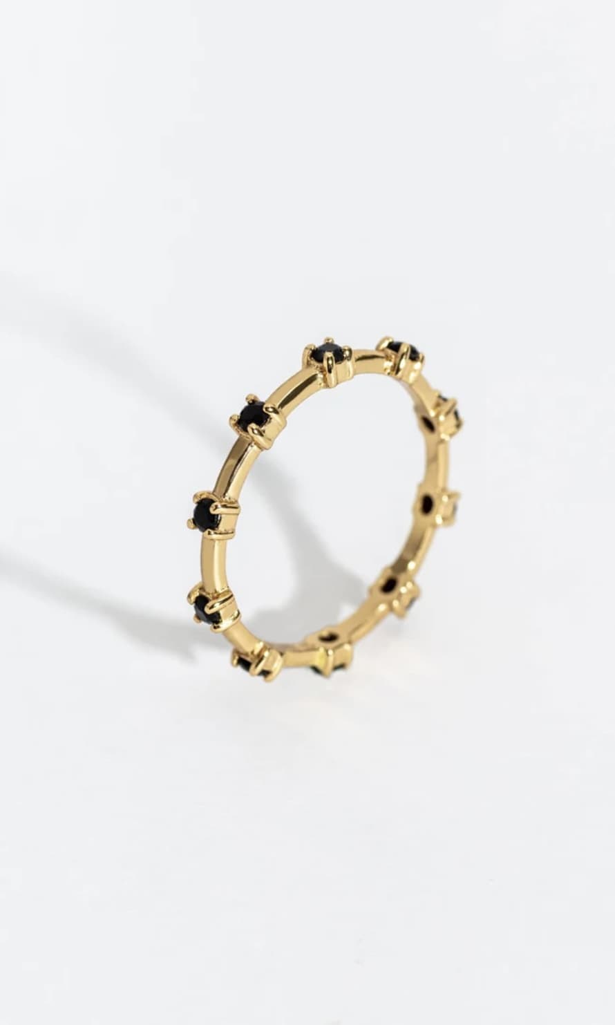 Claire Hill Designs Black and Gold Claire Hill Designs Stacking Ring