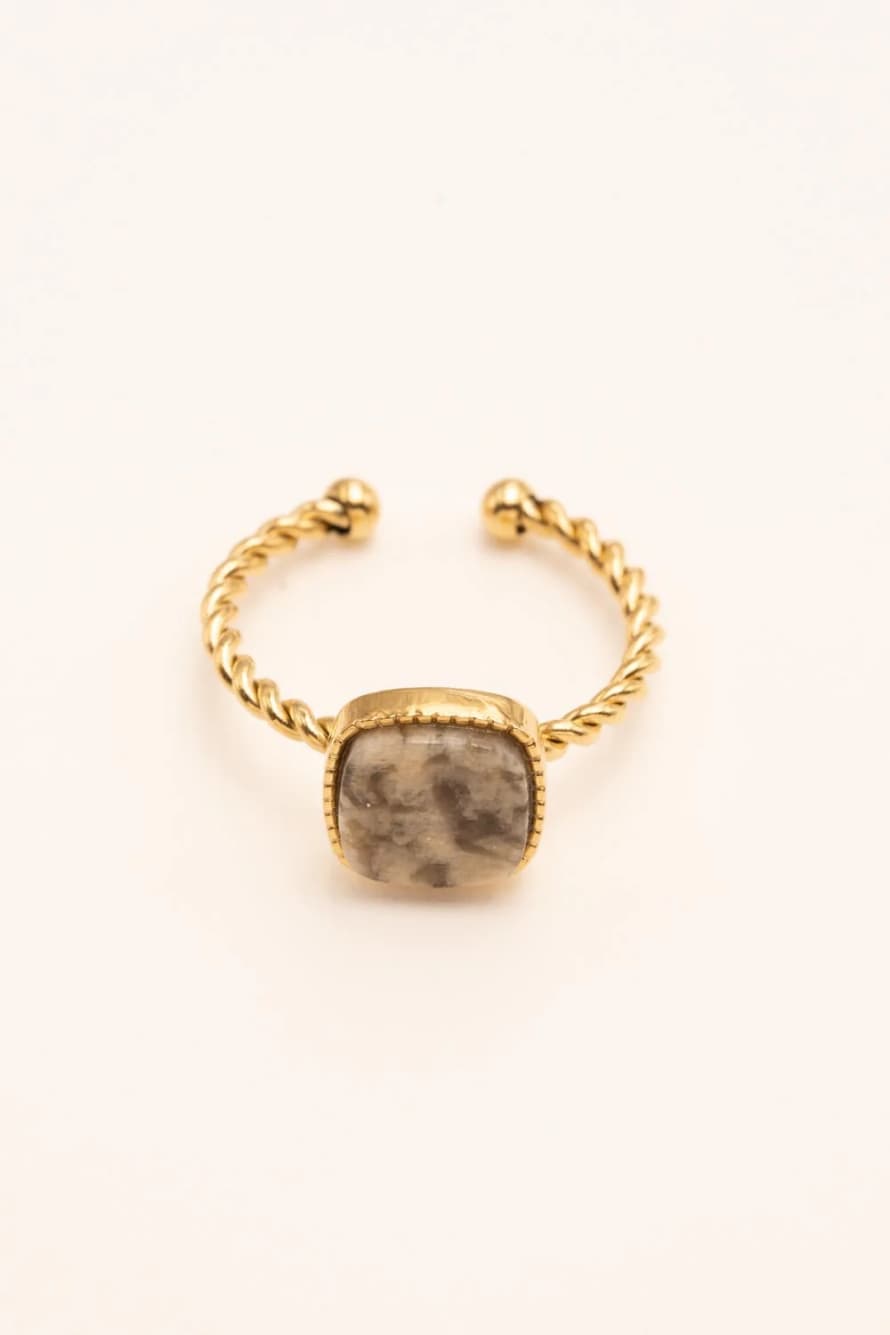 Bohm Paris Landscape Jasper Chloefina Ring 