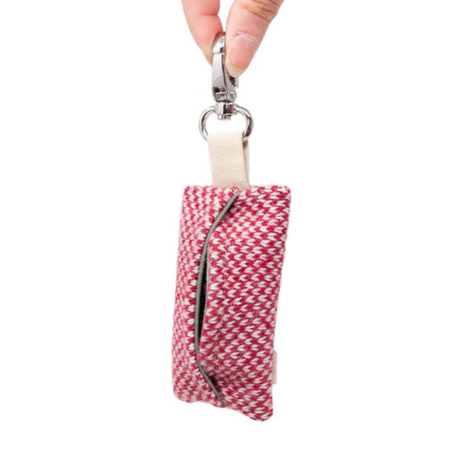 Stocky & Dee Harris Design - Luxury Poo Bag Holder - Rosehip & Dove