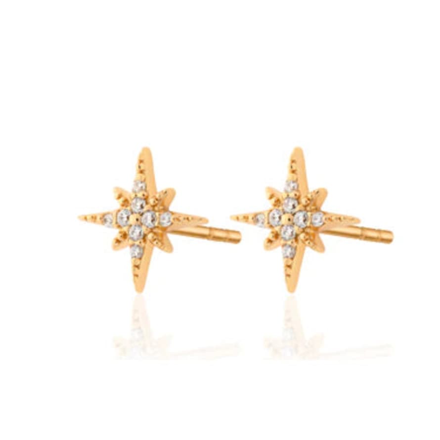 Scream Pretty  Starburst Stud Earrings