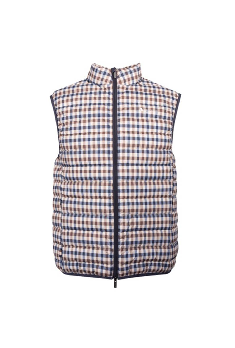 Aquascutum  Aquasctum Men's Club Check Gilet