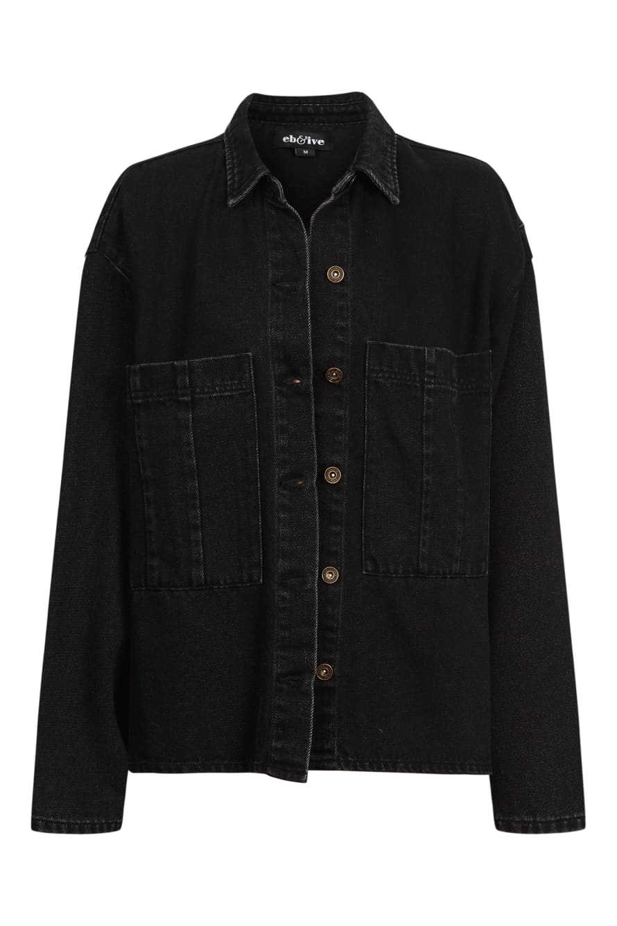 Eb & Ive Carbon Meta Denim Jacket