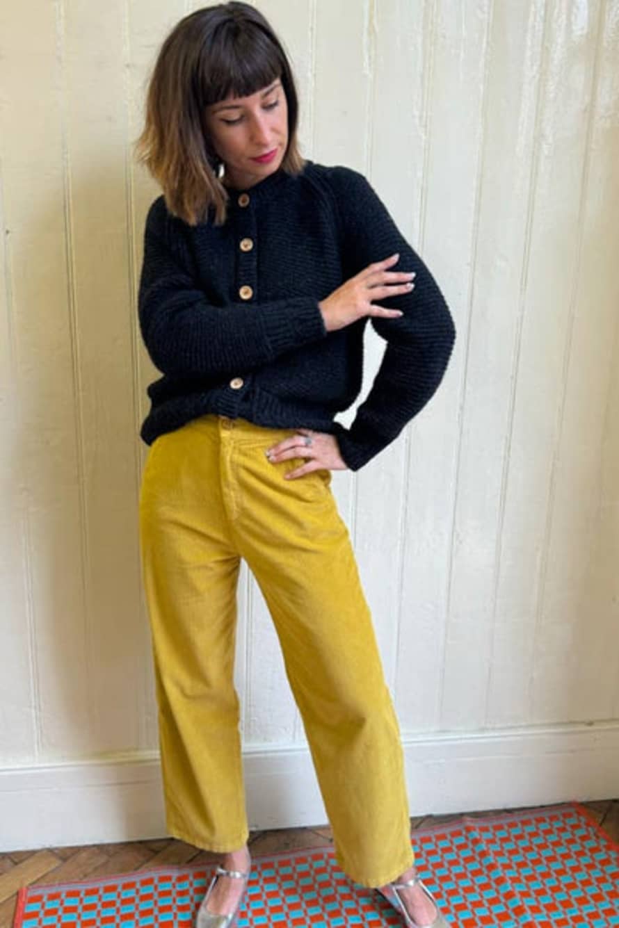 Nice Things Reiko Baltimore Velvet Chai Tea Trousers