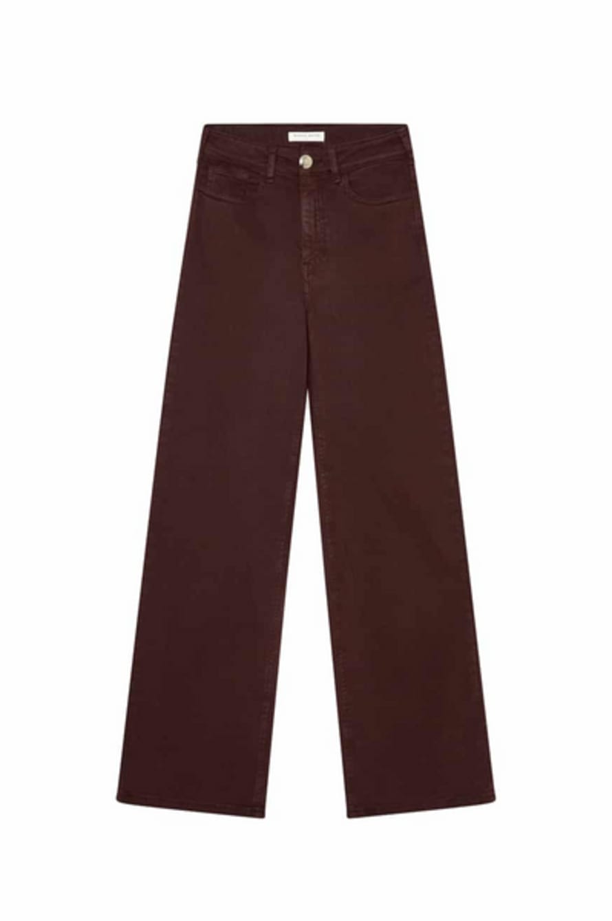 Maison Hotel Easy Peasey Paula Brick Brown Pants