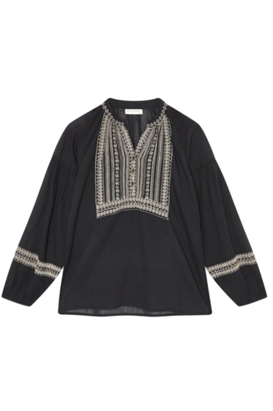 Maison Hotel Madurai Tina Charcoal Blouse