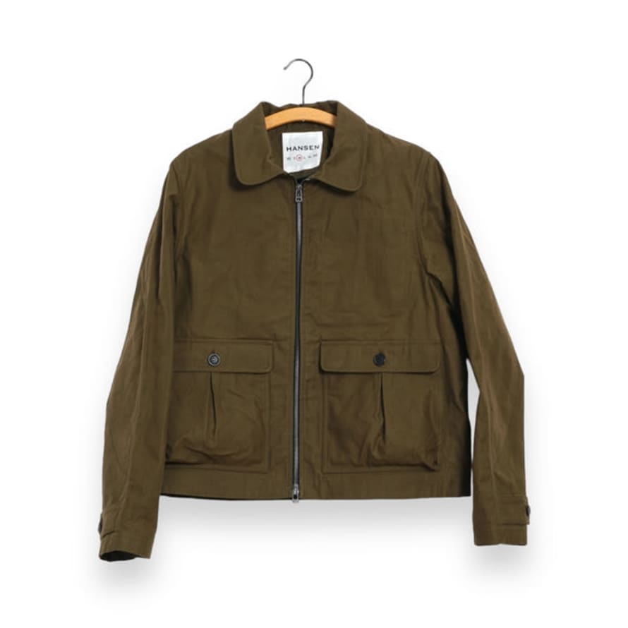 Hansen Dexter 28-41-6 Printed Khaki Jacket