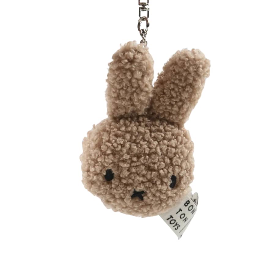 Miffy Miffy Face Keyring Beige