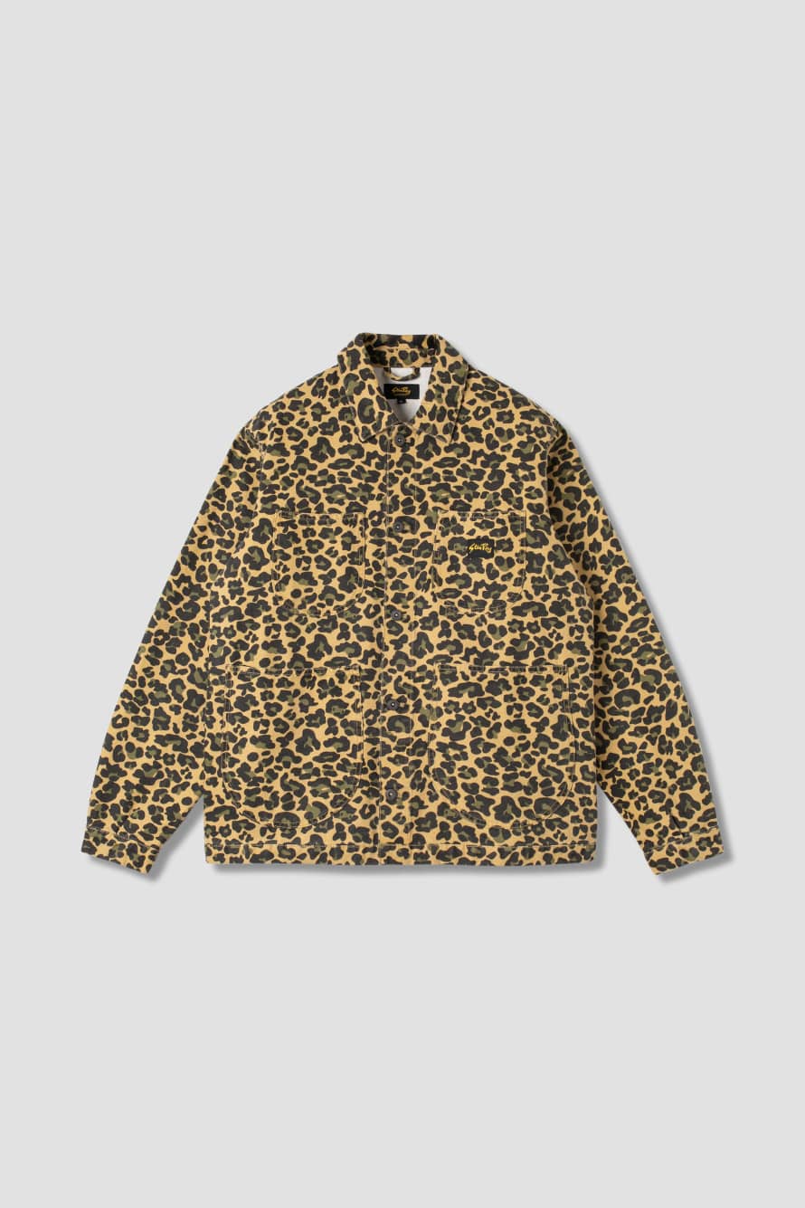 Stan Ray  Coverall Jacket - Leopard Camo