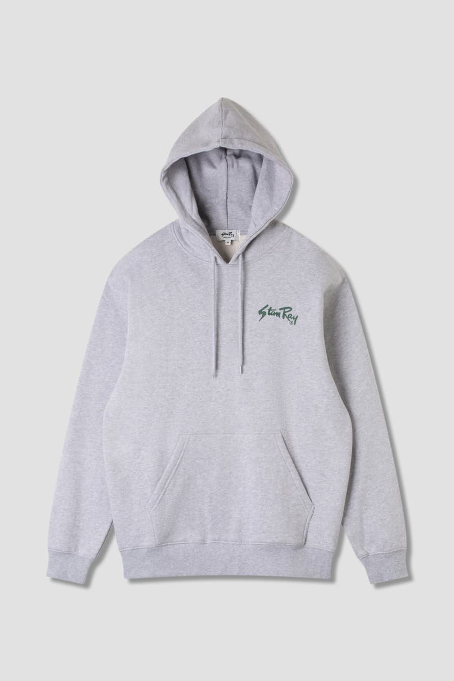 Stan Ray  OG Hood - Grey Marl / Green