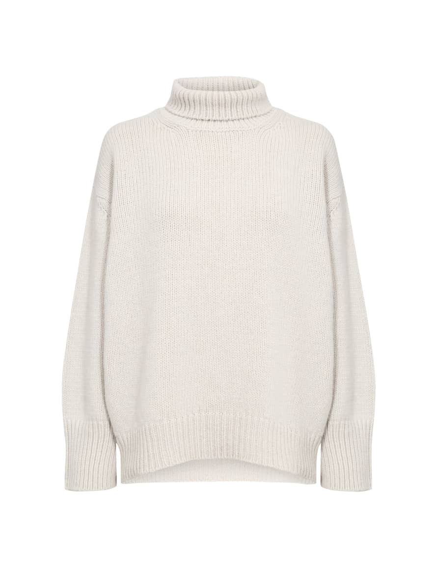 Levete Room Perle Pullover In Silver Lining