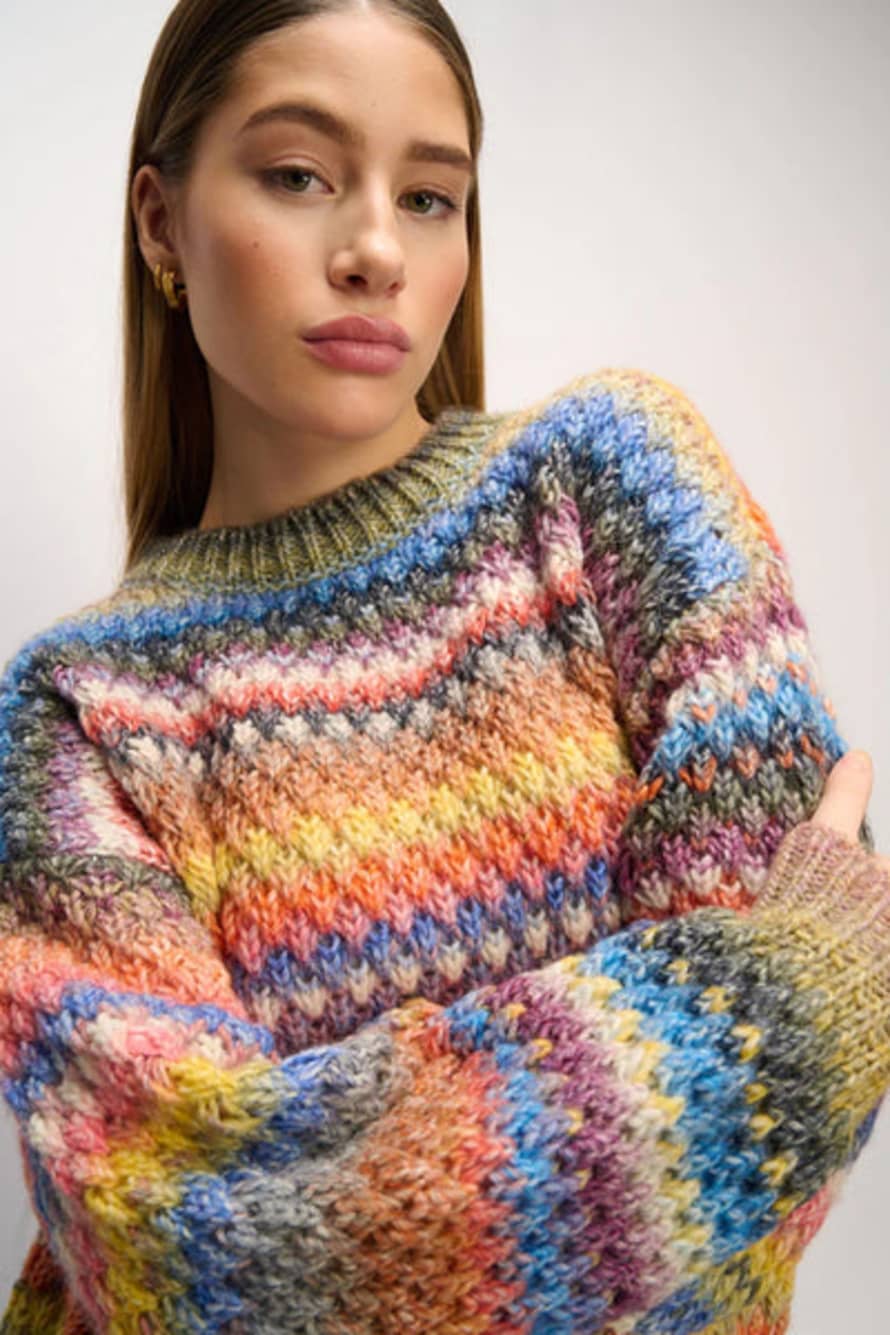 Noella Gio Multi Knit Sweater