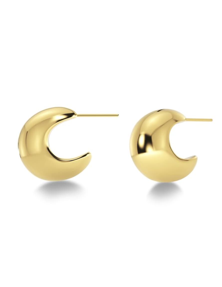 Edblad Bold Creole S Earrings - Gold