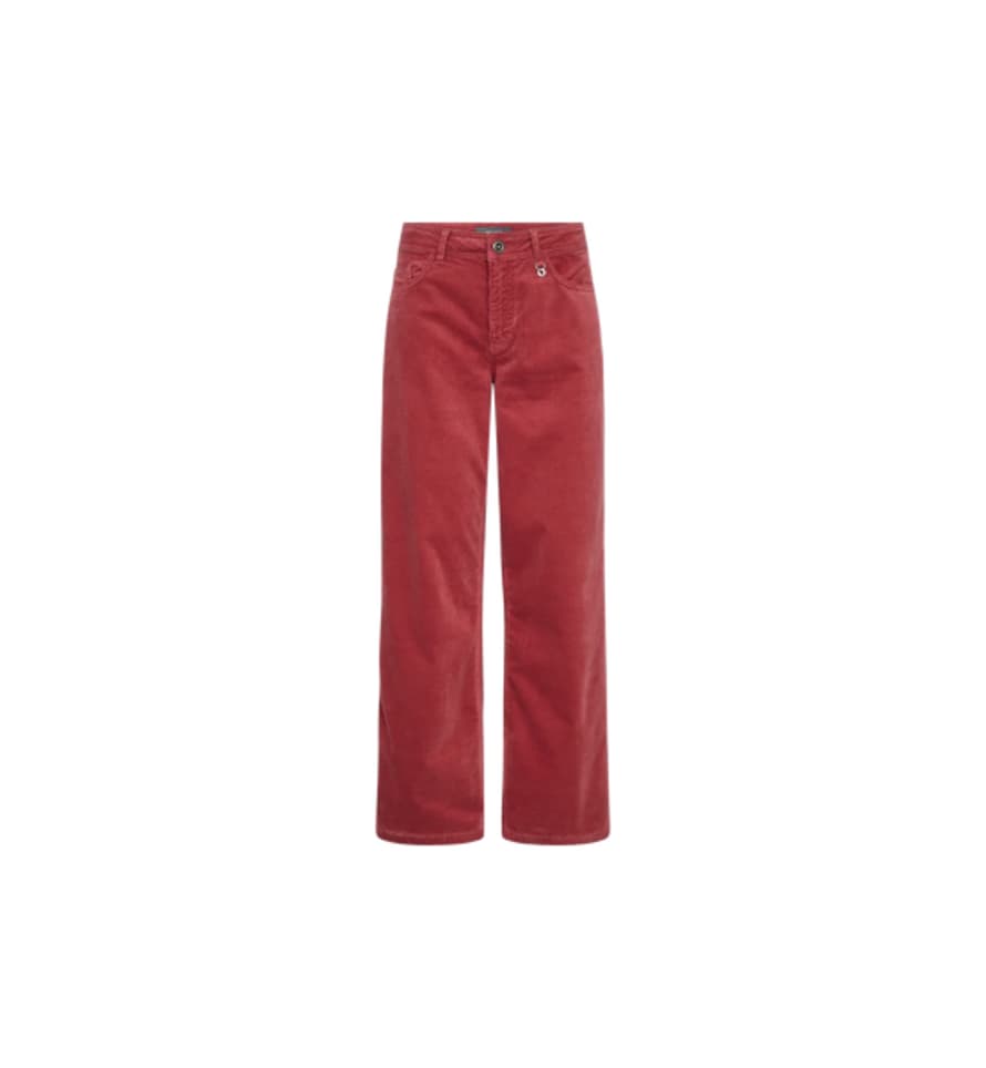 Mos Mosh Dara Corduroy Pants - Garnet