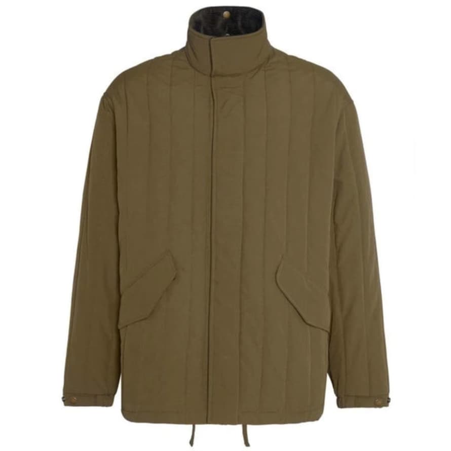 Barbour Field Quilted Jacket Light Sage