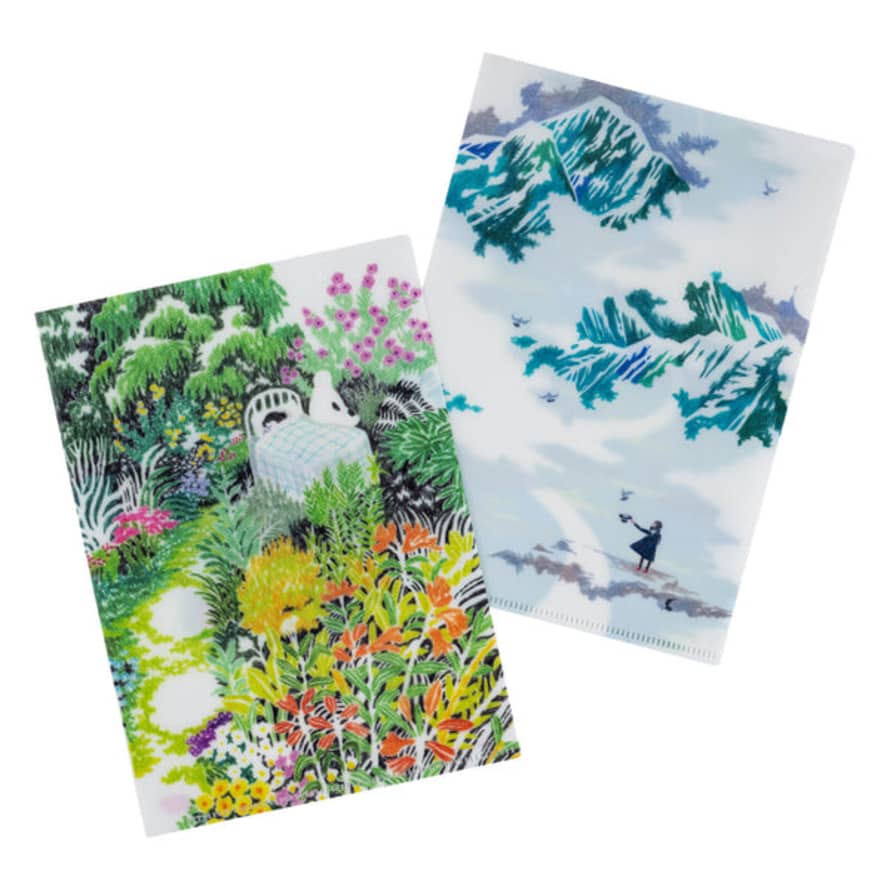 Hobonichi Iyo Okumi: Clear Folder Set of 2 For A5 Size