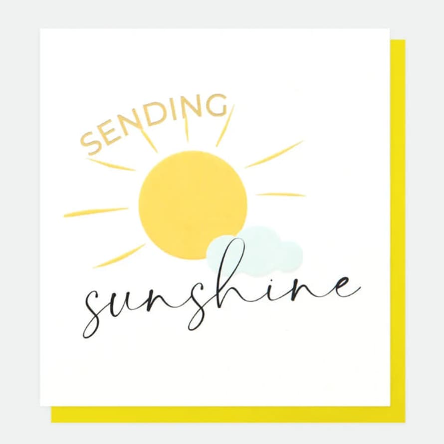 Caroline Gardner Cards Hap004 Sending Sunshine Card