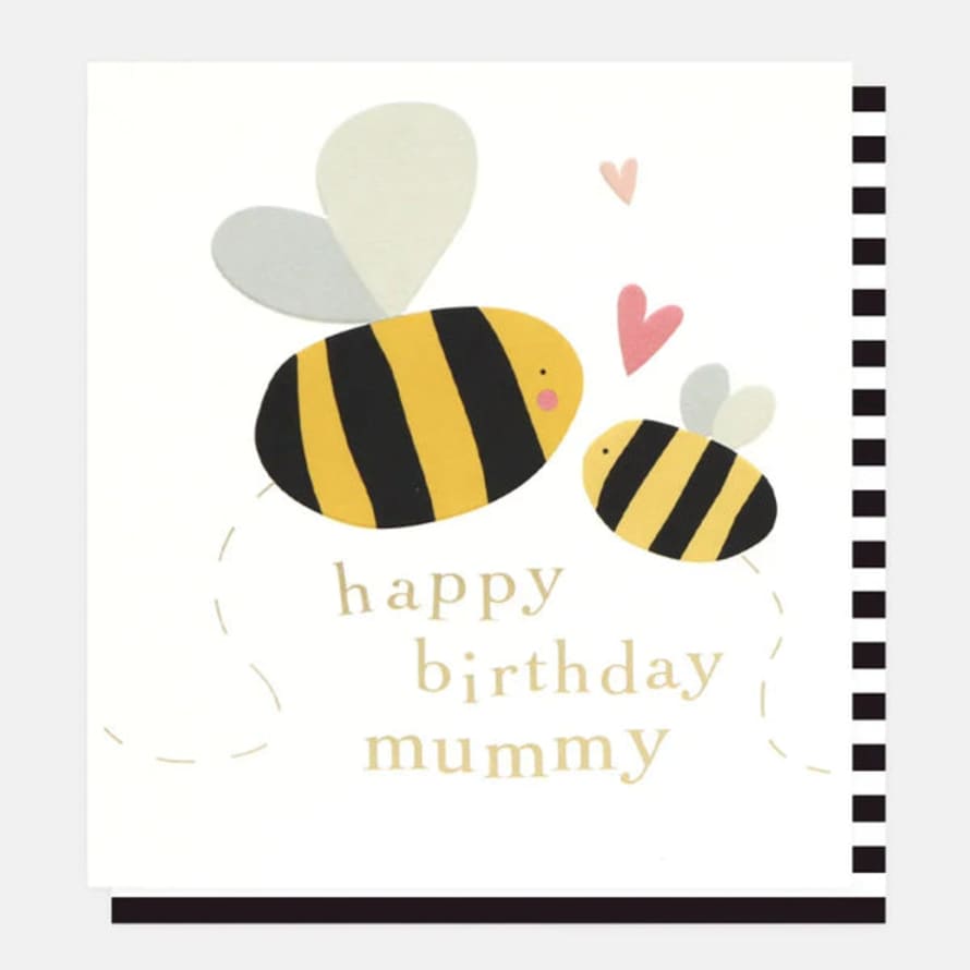 Caroline Gardner Cards Rel001 Happy Birthday Mummy Bee Card