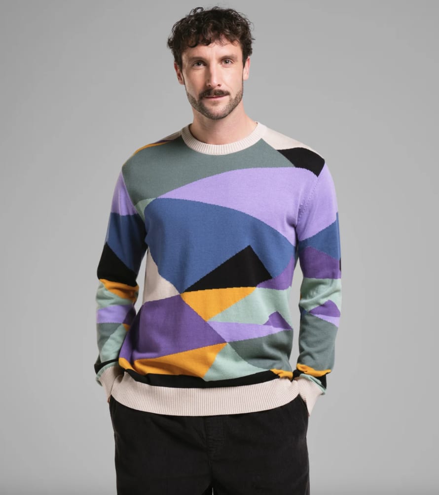 dedicated Sweater Mora Cut Peak Multi Color