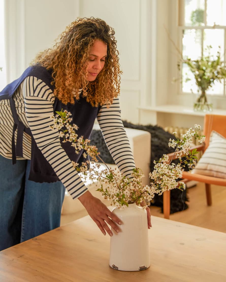 Chalk Tiff Tabard In Navy