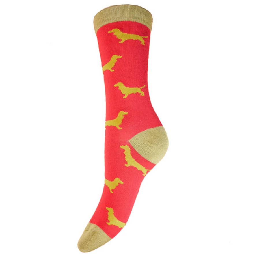 Joya 4-7 Bamboo Socks Dachshund