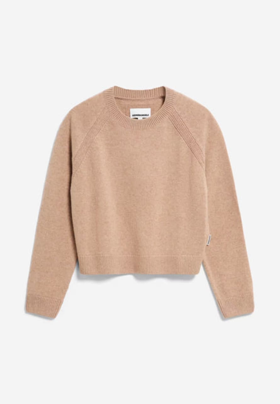 Armedangels Diliriaa Reglana Wool Jumper | Cinnamon Dust