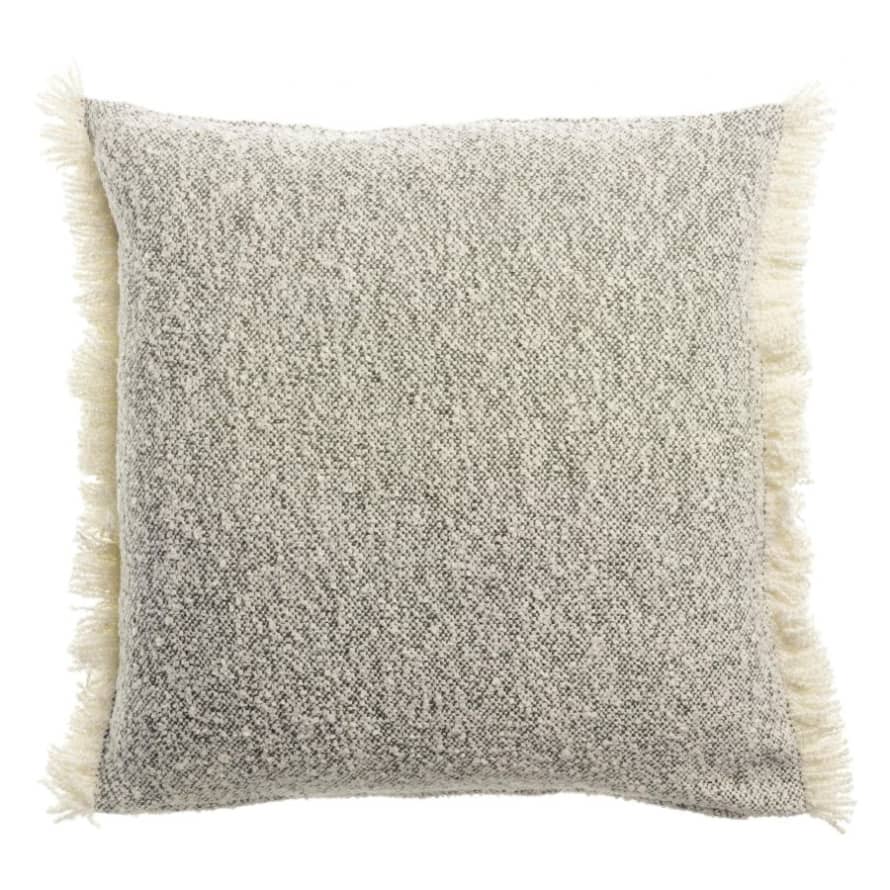 Vivaraise Jane Heathered Cushion Olive 45 X 45