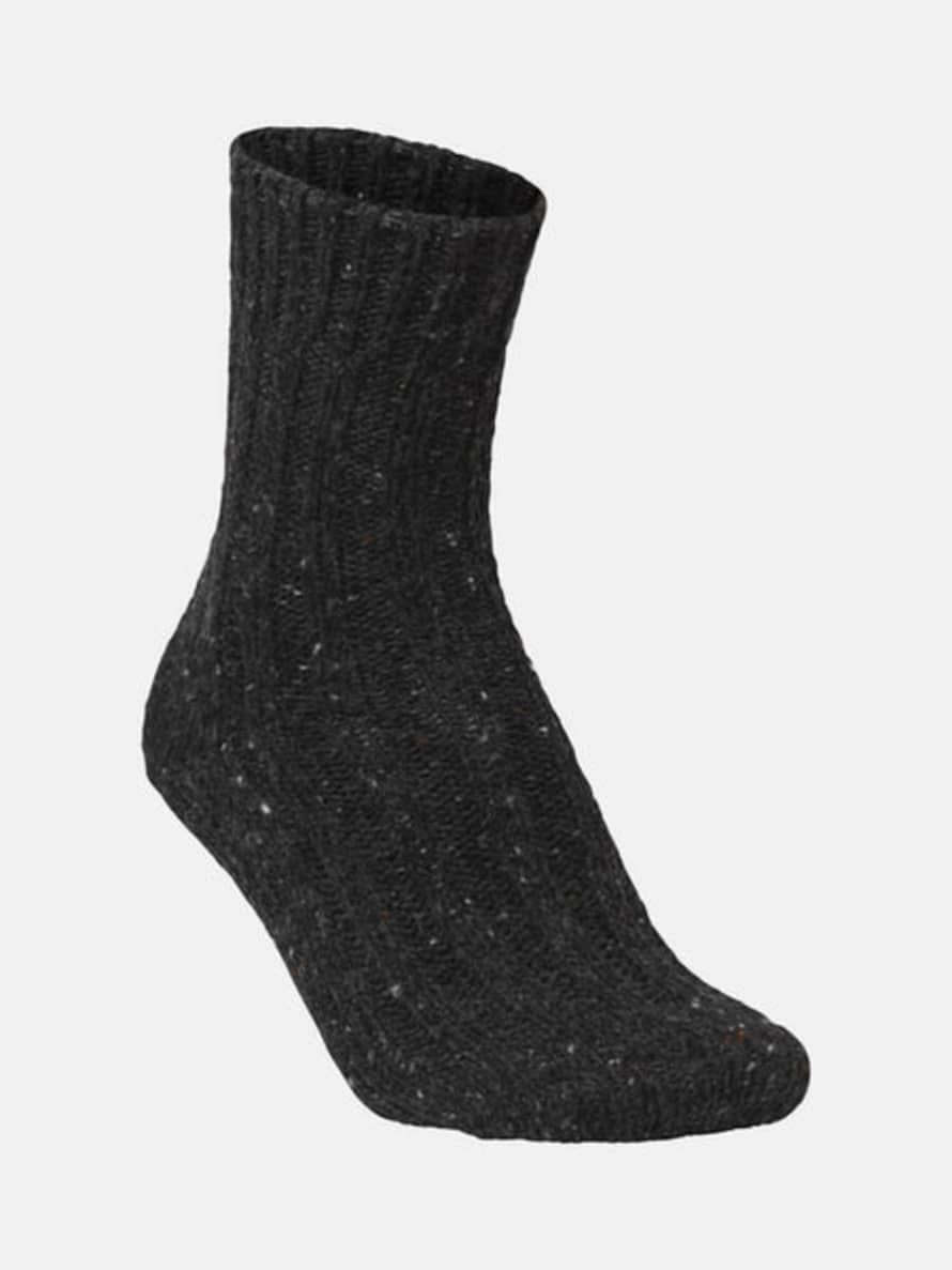 MJM Wool Mix Socks Rib Soft - Anthracite