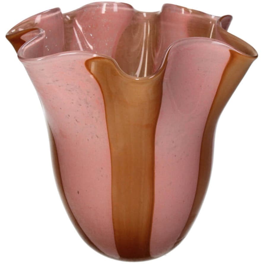 Kersten Peach Glass Vase