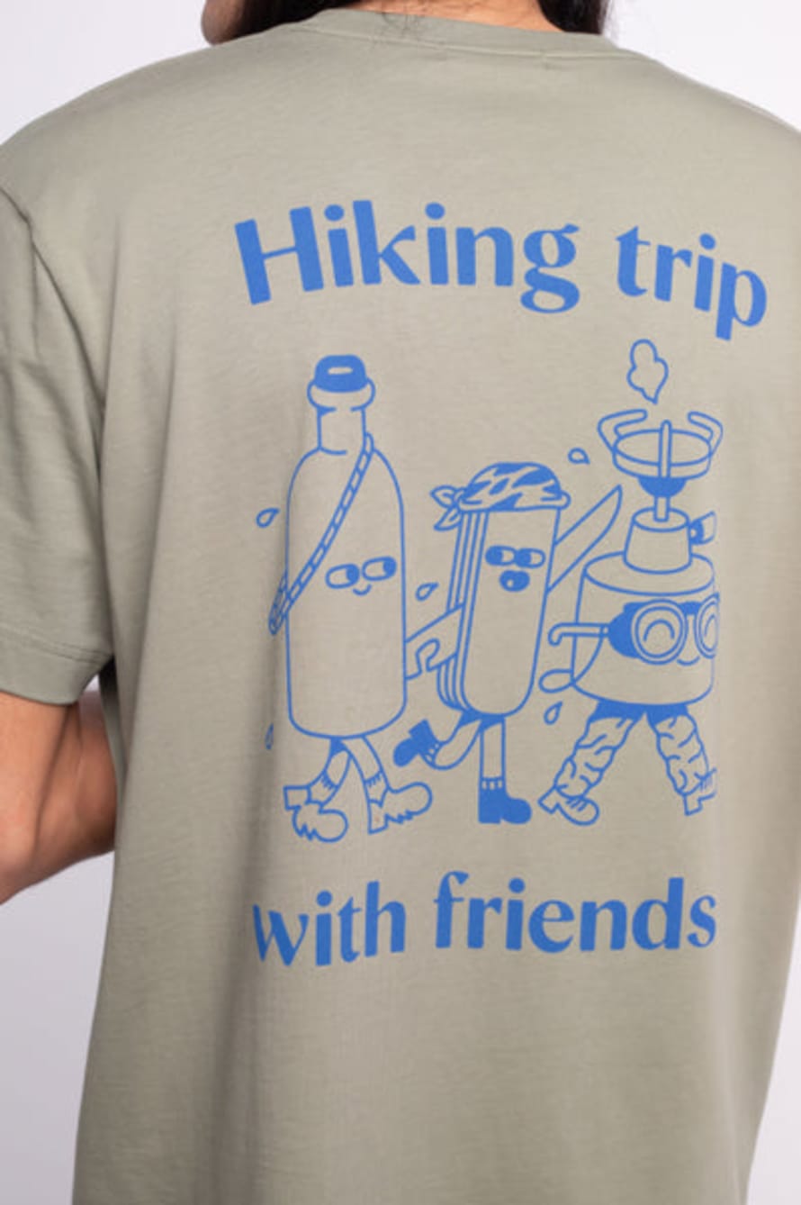 OLOW T-shirt Hiking Trip Clay