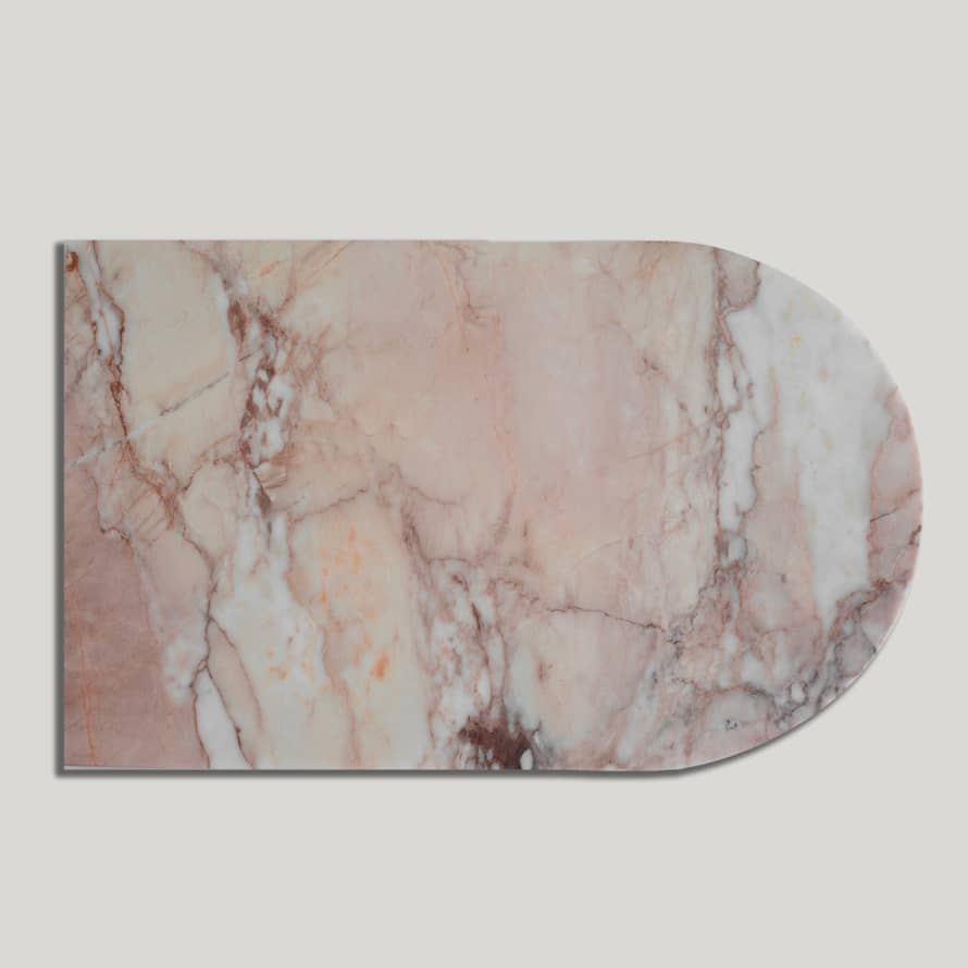 Kiwano XL Pink Marble ARC Decorative Plate