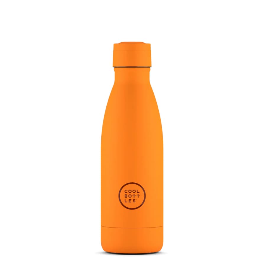 Cool Bottles 350ml Vivid Orange Thermos Bottle