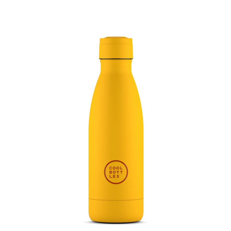 Cool Bottles 350ml Vivid Yellow Thermos Bottle