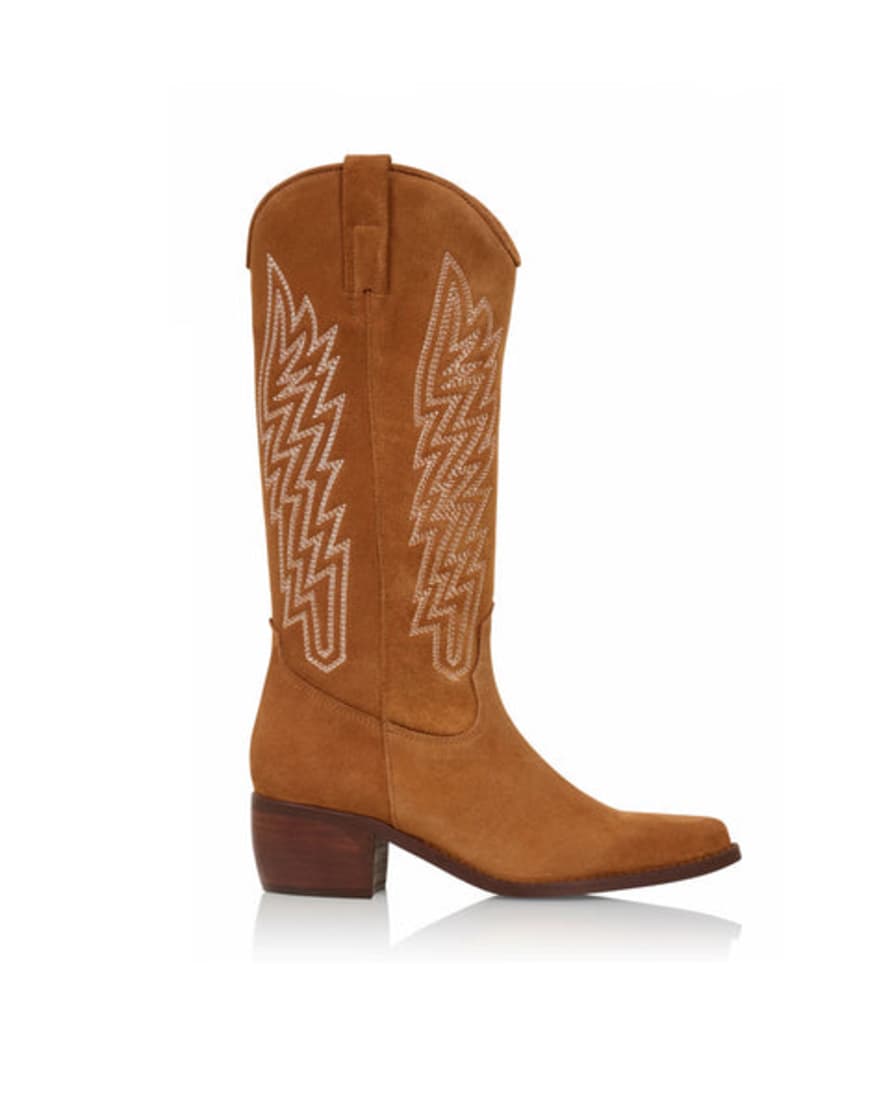 DWRS Colombia Cognac Cowboy Boots