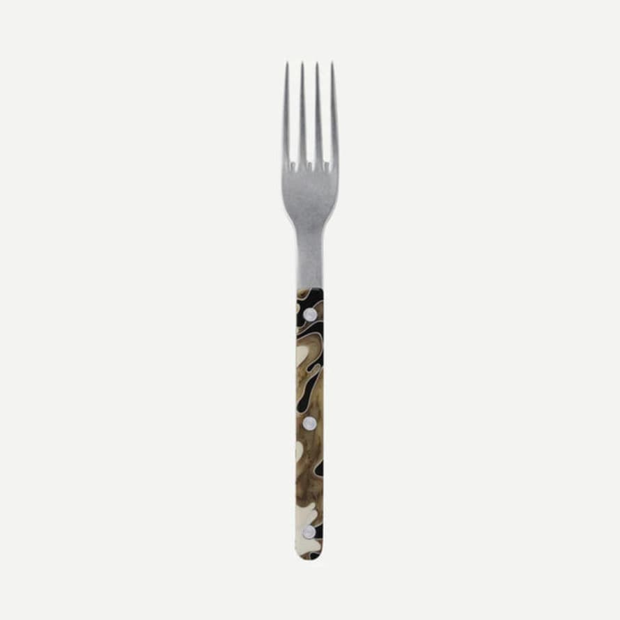 Sabre Bistrot Vintage Dune Dinner Fork - Black