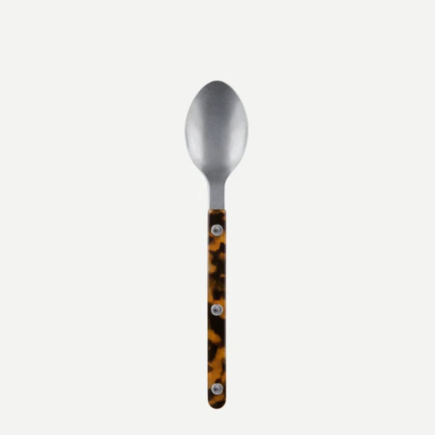 Sabre Bistrot Vintage Tortoise Dessert Spoon - Faux Tortoise