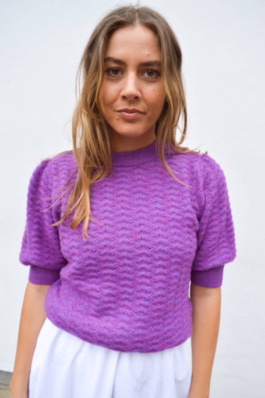 SUNCOO Pensee Violet Pullover