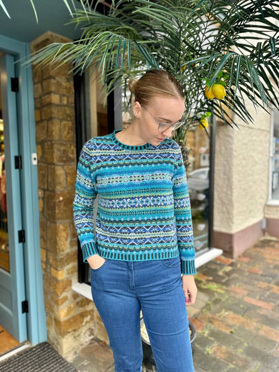 ERIBE Knitwear Westray Jumper In Eilean