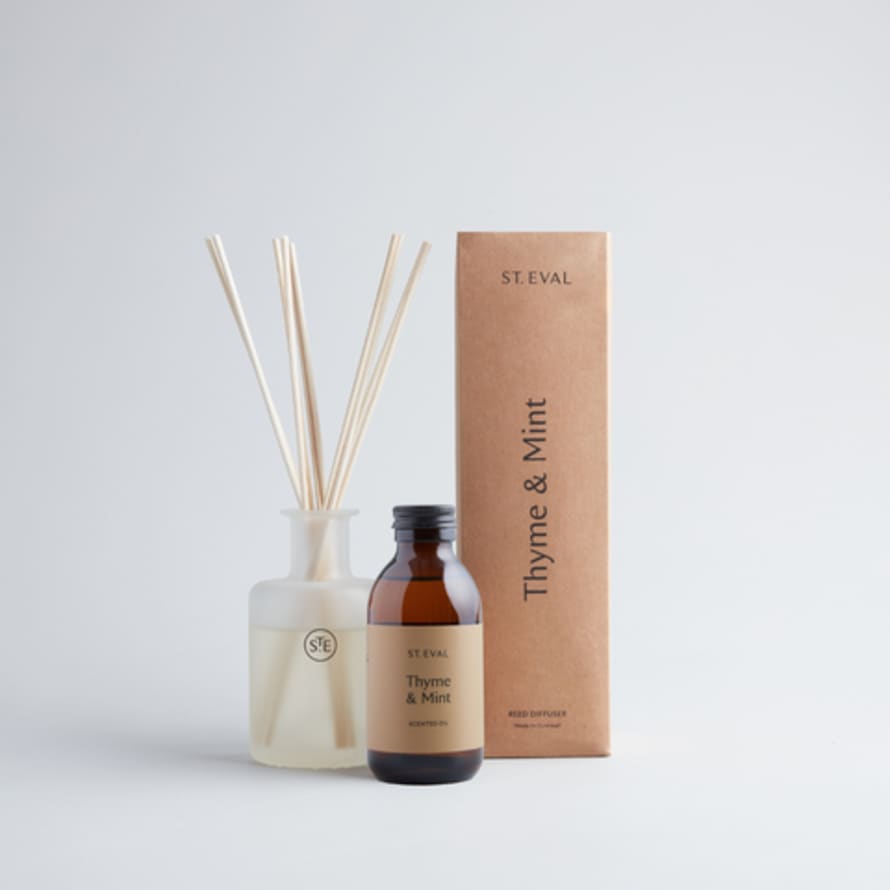 St Eval Candle Company Reed Diffuser - Thyme & Mint