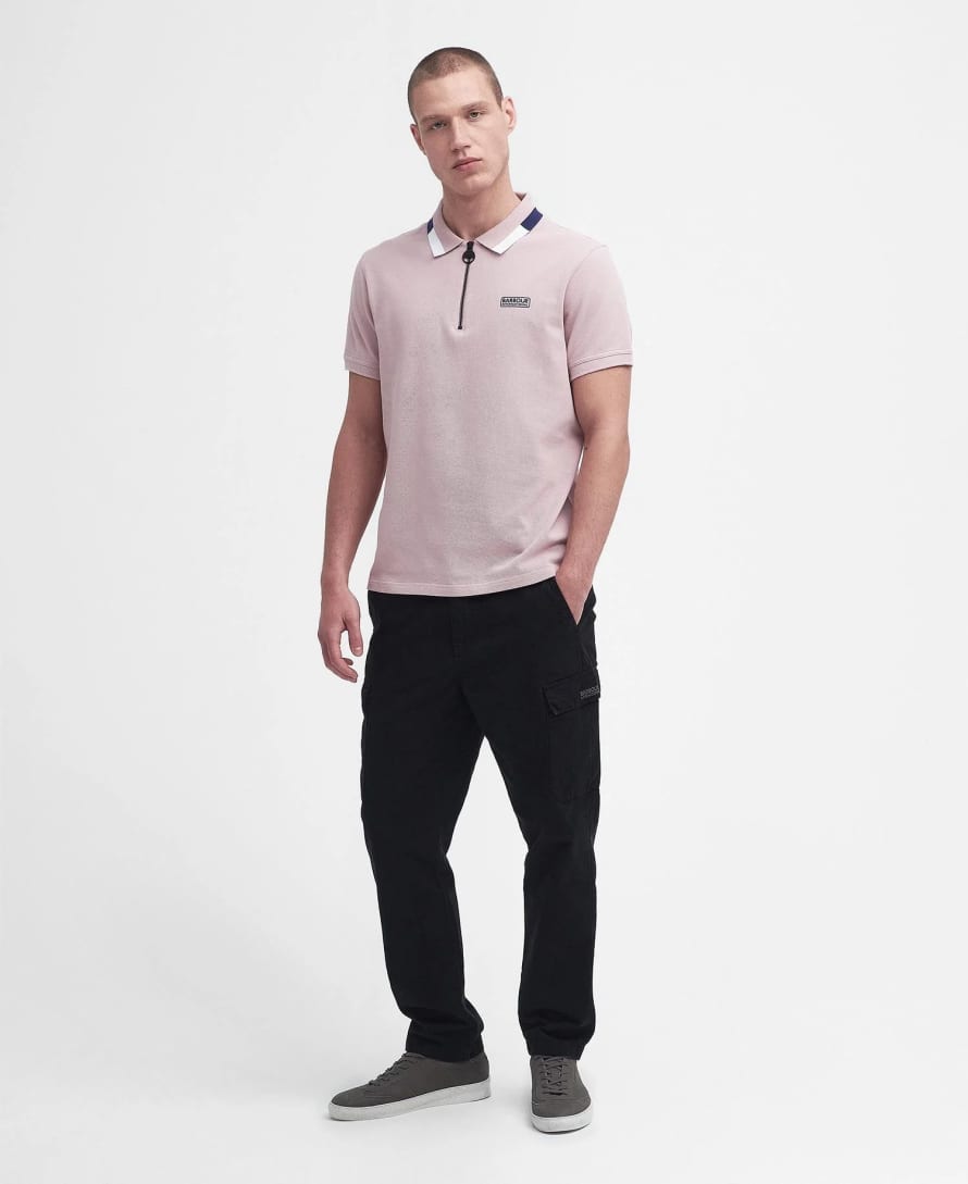 Barbour Barbour International Smith Polo Shirt Dusk Pink