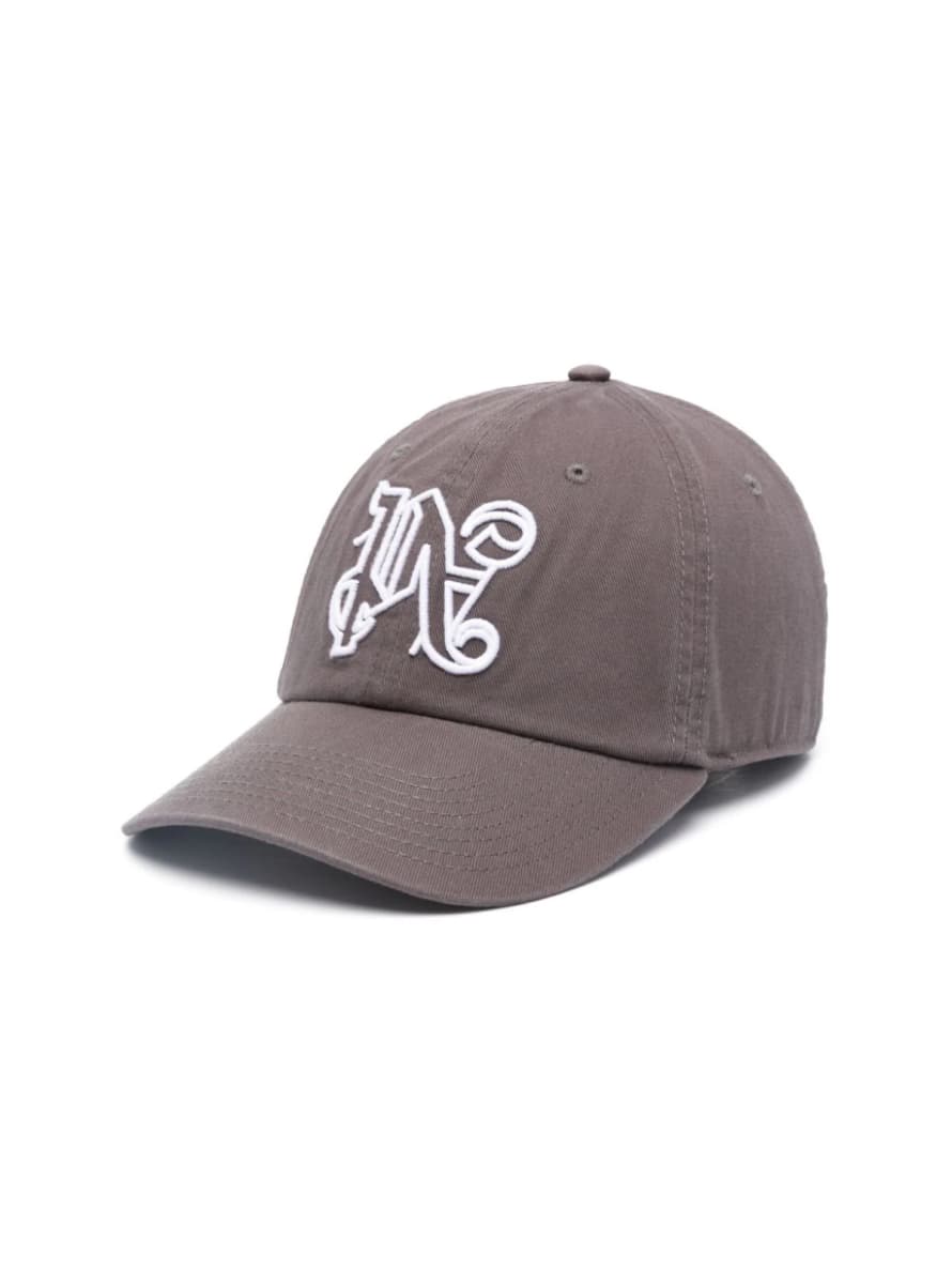 Palm Angels Pa Monogram Logo Baseball Cap