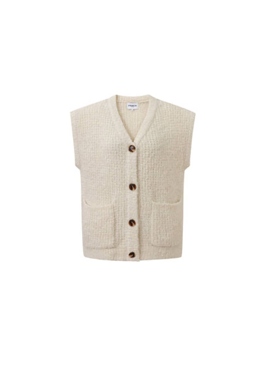 FRNCH Magaly Cardigan - Cream