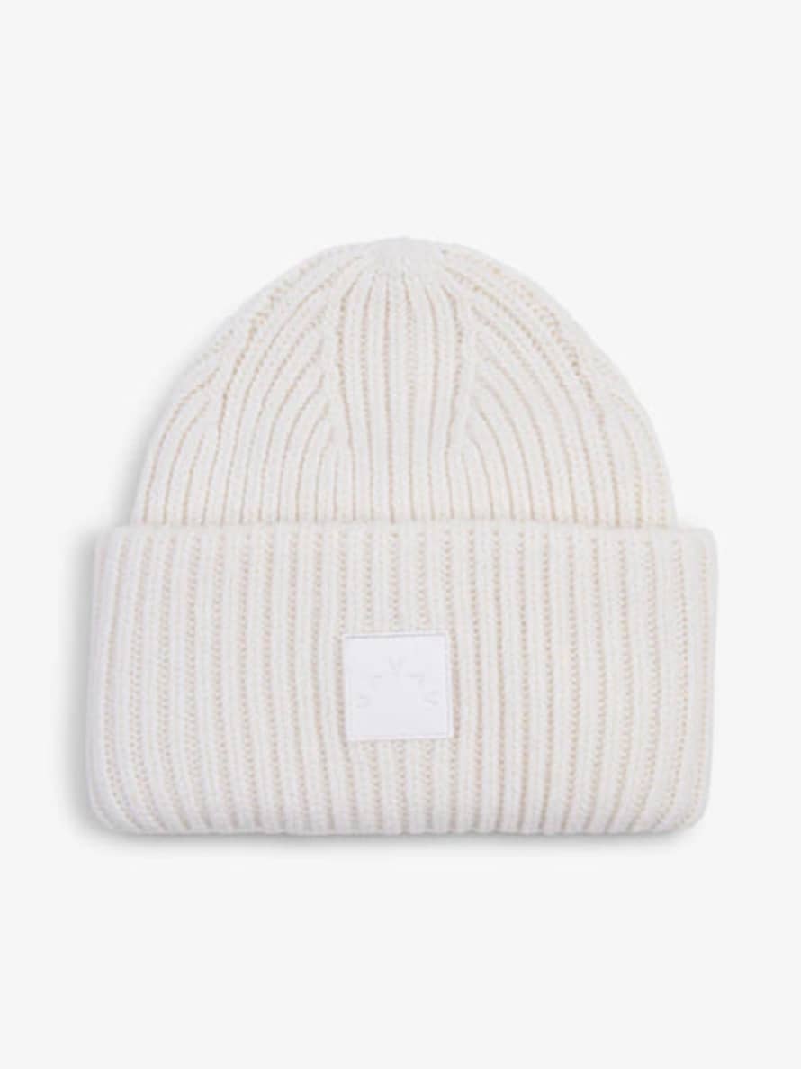 Varley Cresta Rib Beanie - Egret