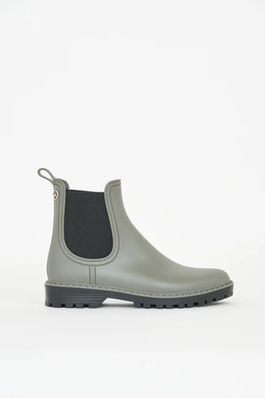 TANTA Rainwear Druppel Rain Boots - Mulled Basil/black