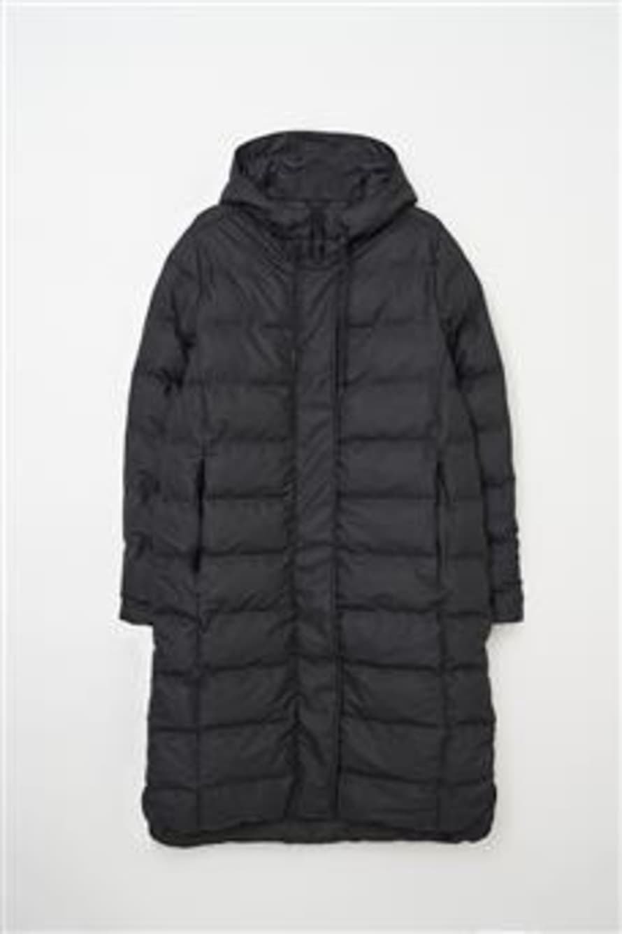 TANTA Rainwear Puddle Quilted Coat - Black